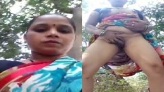 கிராமத்து ஆண்ட்டி லிபிட்ஸ் தி சாறி அண்ட் ஷோவ்ஸ் புண்டை…
