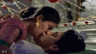 மாற்றித் தம்பதி சூடான லிப் லாக் கிச் இன் முதல்-இரவு…